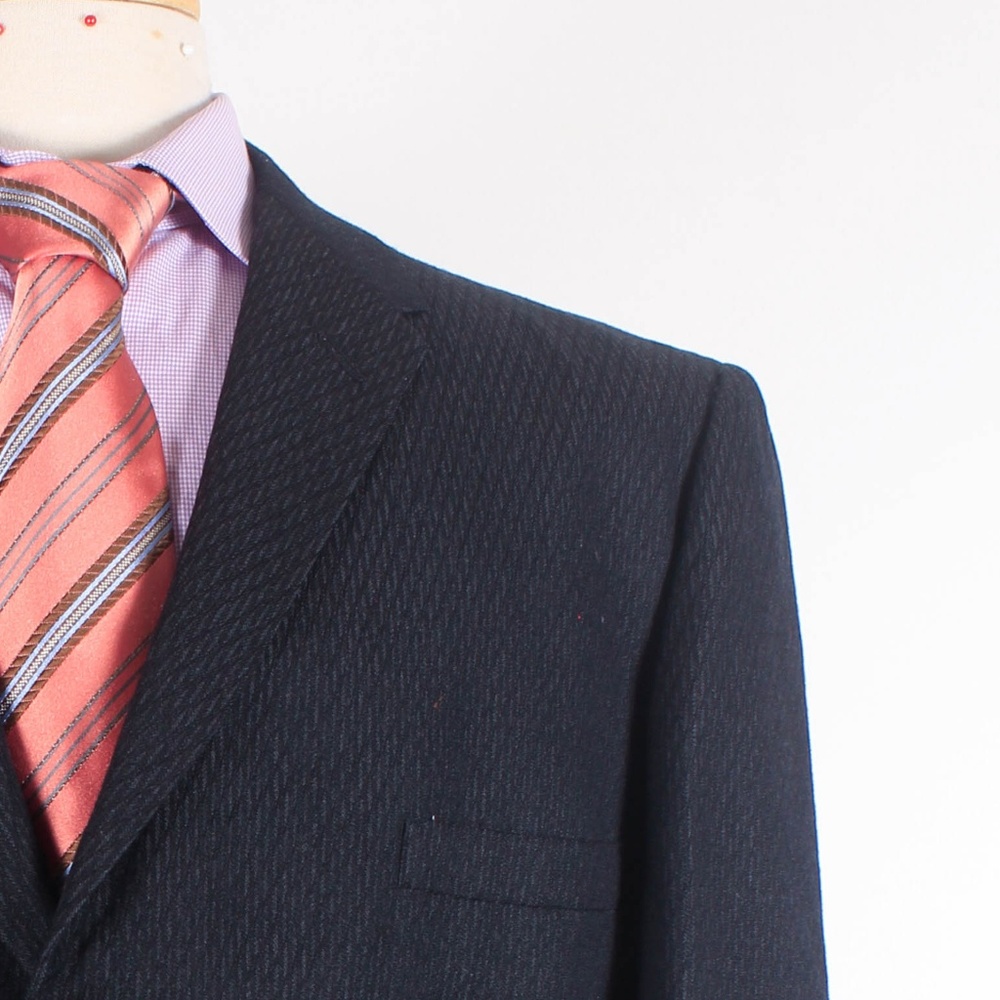 #Vintage 60's 43S 36x26 Pleated Suit G867_2